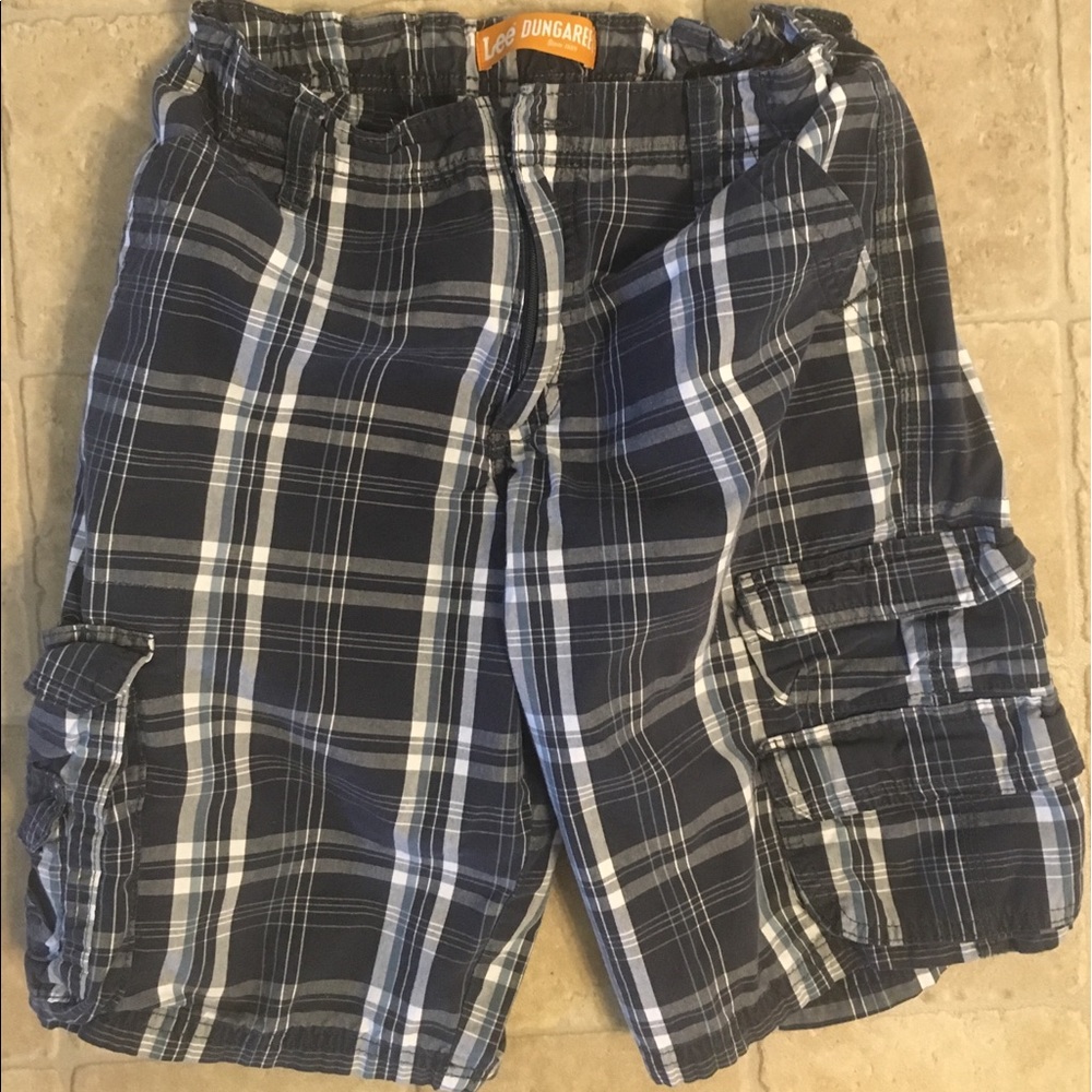 Lee Dungarees Cargo Shorts, 14 Husky.